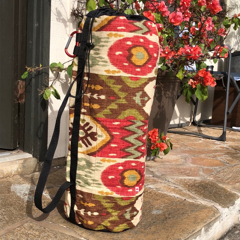Handmade yoga bag